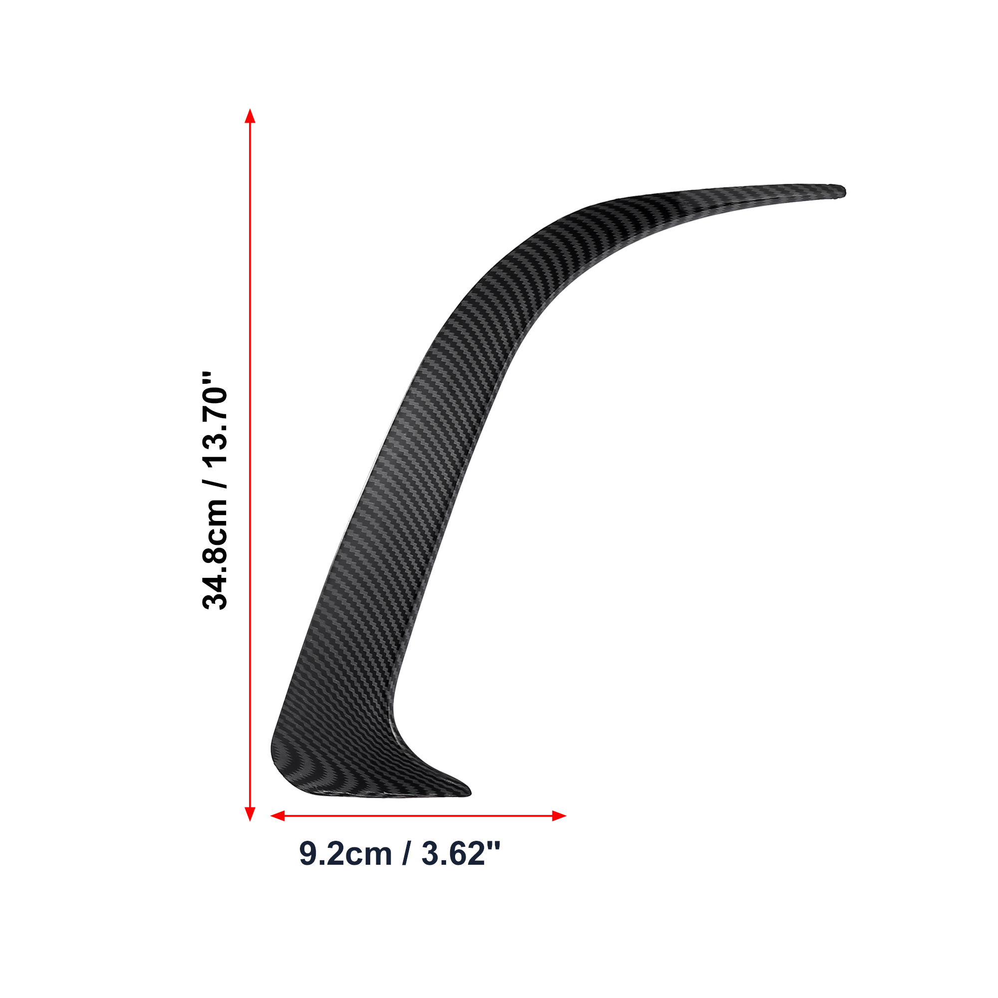 Unique Bargains 1 Pair Car Rear Bumper Air Vent Outlet Cover Trim for Mercedes-Benz CLA250