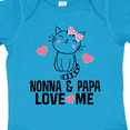 thumbnail image 4 of Inktastic Nonna and Papa Love Me Grandchild Kitty Girls Baby Bodysuit, 4 of 5
