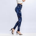 thumbnail image 5 of Leggings para mujer, leggings estampados, leggings de imitación de vaqueros, leggings ajustados de fitness, leggings elásticos sin costuras., 5 of 5