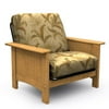 Deluxe Woven Tropical Palm Chair Futon Slipcover, Junior Twin (Available in Assorted Prints)