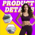thumbnail image 3 of BESTSKY Patella Knee Brace,Two-Way loop fastener Patella Knee Brace,Double Decompression Knee Compression Sleeve Women,Gray&pink, 3 of 7