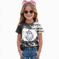 thumbnail image 2 of HCNTES Spooky Season Shirts for Toddler Baby Girls Halloween T-Shirt Ghost Graphic Tees Short Sleeve Tops, 2 of 4