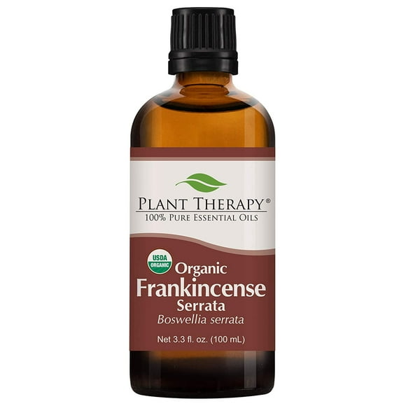 Plant Therapy Diffusible 100 mL Essential Oil, Organic Frankincense Serrata