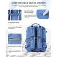 thumbnail image 3 of Mochila de viaje coowoz grande impermeable para mujeres y hombres, 3 of 6