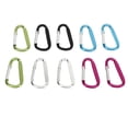 thumbnail image 1 of Juego de clip de mosquetón de llavero pequeño Clips Caribeaner multifuncionales de aleación de aluminio para acampar ANGGREK Otros, 1 of 8