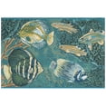 thumbnail image 2 of Liora Manne Simple Border Indoor/Outdoor Area Rug in Midnight, 2 of 5