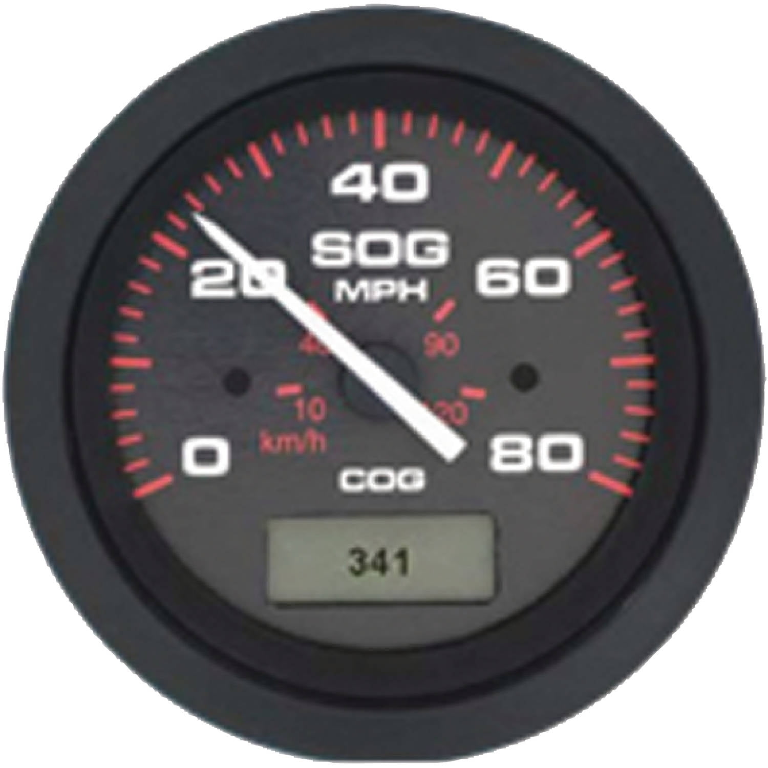 New Gps Speedometer sierra 781579080p Model Amega Black Domed 3