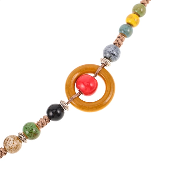 Homoyoyo Boho Resin Tassel Pendant Necklace for Women, Retro Style Chain Jewelry, Perfect Everyday Fashion Accessory