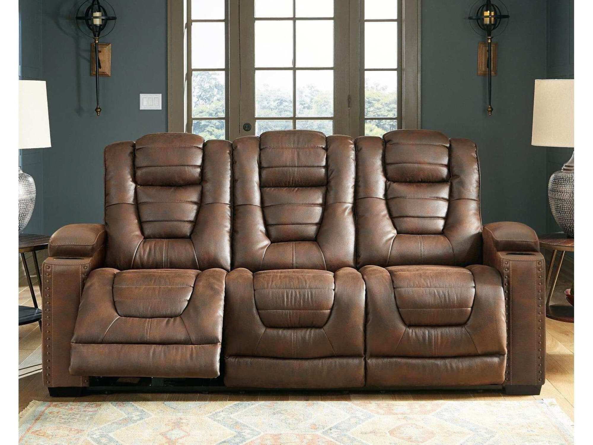 Signature Design by Ashley Rackingburg Reclining Power Sofa Walmart