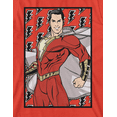thumbnail image 2 of Shazam! Movie Character And Lightning Bolt Pattern Crew Neck Short Sleeve Red Boy's T-shirt-XL, 2 of 4