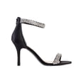 thumbnail image 2 of Nina Womens Vauna Leather Open Toe Evening Heels, 2 of 3