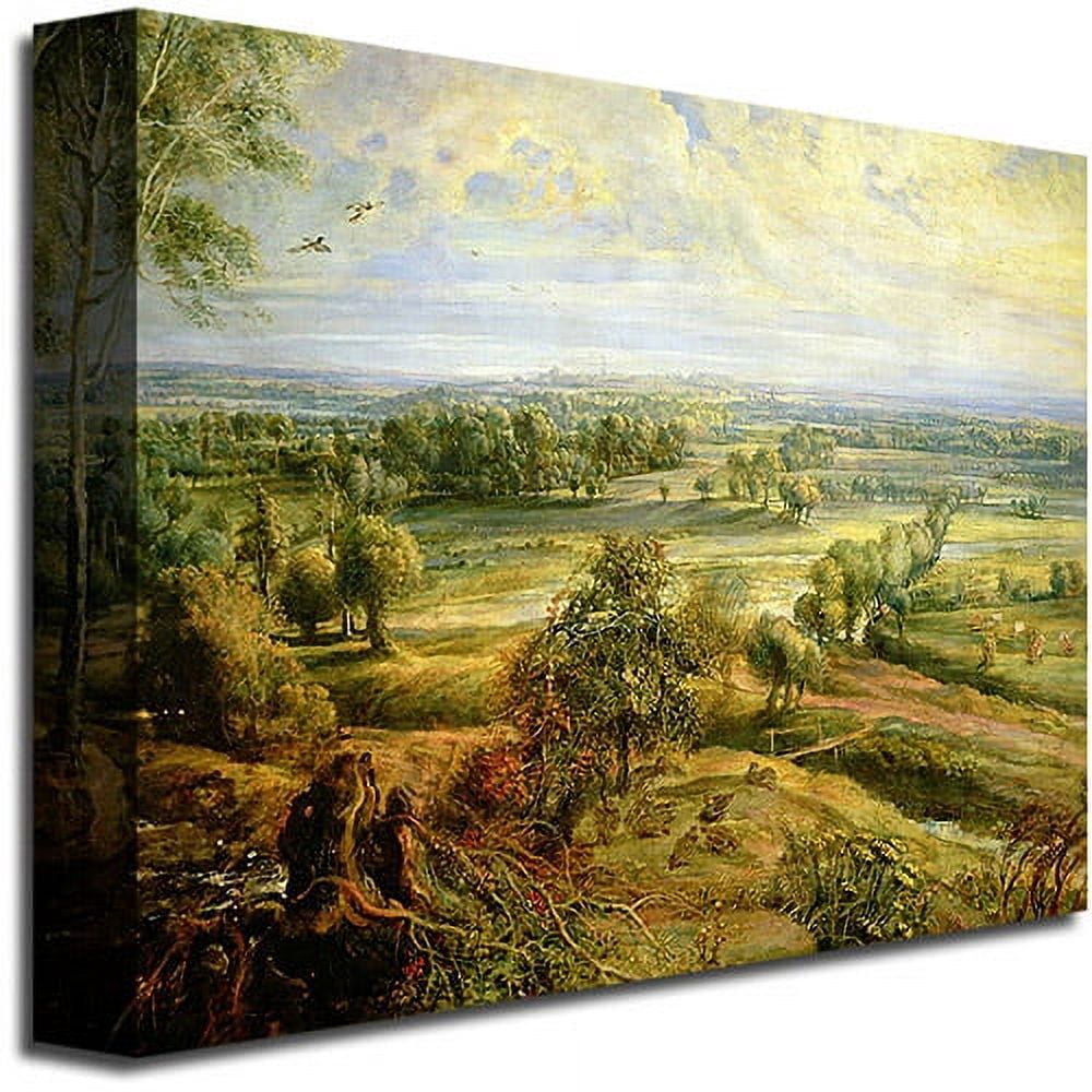 Trademark Fine Art "An Autumn Landscape II" Canvas Art by Peter Rubens