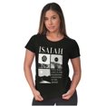 thumbnail image 4 of Christian Faith Isaiah Mountains Womens Slim Fit Graphic Tee Brisco Brands S, 4 of 5
