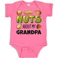 thumbnail image 3 of Inktastic Nuts About My Grandpa Peanut, Almond, Pistachio Boys or Girls Baby Bodysuit, 3 of 5