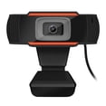 thumbnail image 1 of Coofit Caméra Web 480P pour Ordinateur PC de Bureau Rotative USB 2.0 avec Microphone pour Skype Android TV, 1 of 12