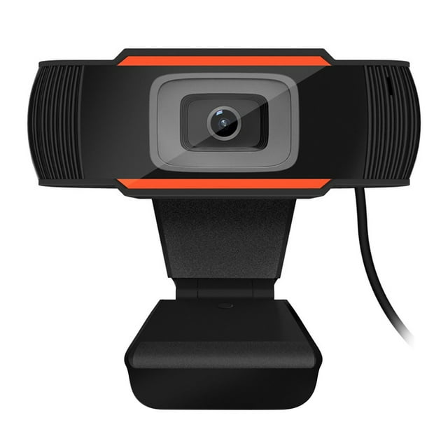 Coofit Caméra Web 480P pour Ordinateur PC de Bureau Rotative USB 2.0 avec Microphone pour Skype Android TV
