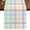 LightBLue, variant on Table Runners 70 Inches Long Dress Scarves, White Grid Farmhouse Coffee/Dining/Kitchen Table Decor, Holiday Table Runner, Colorful Plaid Modern Geometric Pattern 13x70 Inch