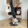 thumbnail image 4 of SKIUHS Women's Faux Fur Boots - Furry Fluffy Winter Snow Boots for Women, 4 of 4