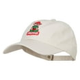 thumbnail image 2 of Christmas Elf Patched Unstructured Cap - Beige OSFM, 2 of 5