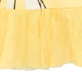 thumbnail image 6 of Disney Beauty and the Beast Little Girls' Zip-Up Hooded Sweatshirt Belle Yellow, 6 of 6