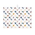 thumbnail image 1 of Fotbe Various Rooster Alfombrilla de Secado para Cocina con Estampado, 18x24 Pulgadas, 1 of 7