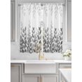 thumbnail image 2 of Spring Gray Eucalyptus Living Room Curtains 2 Panel, Summer Botanical Leaf Country Cafe Window Treatment, Extra Long Farmhouse Bedroom Bathroom Kitchen Curtains Drapes 104"x72", 2 of 6