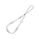 thumbnail image 5 of Correa de muñeca para teléfono con cuentas, elegante accesorio multifuncional, llavero moderno. Corazón, 5 of 9