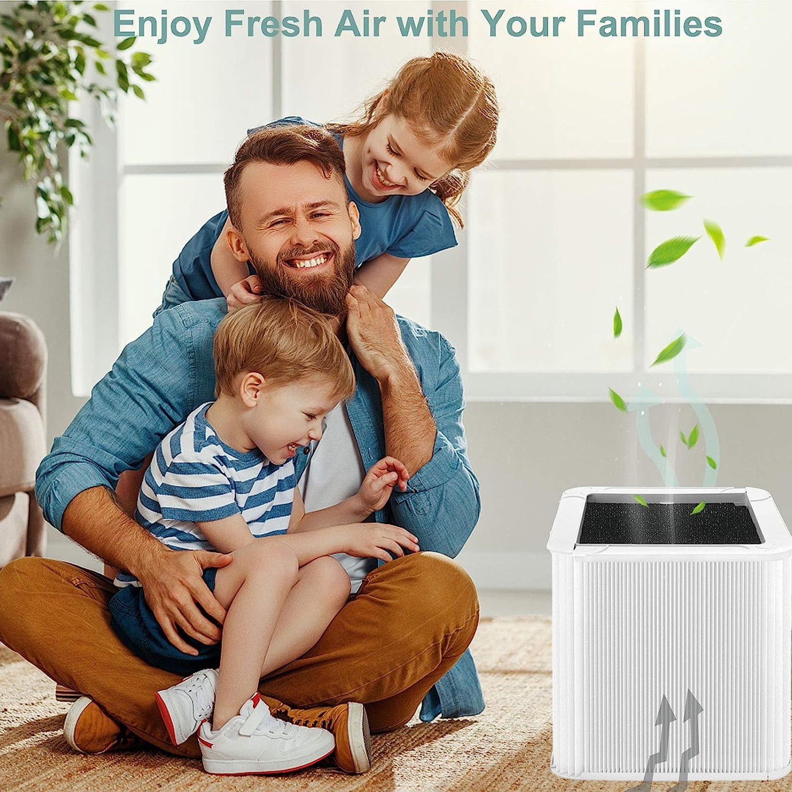 Plastic Air Cleaners Filter Air Purifier Filter Plastic Air Cleaners HEPA Filter Accessories for Blue 211+