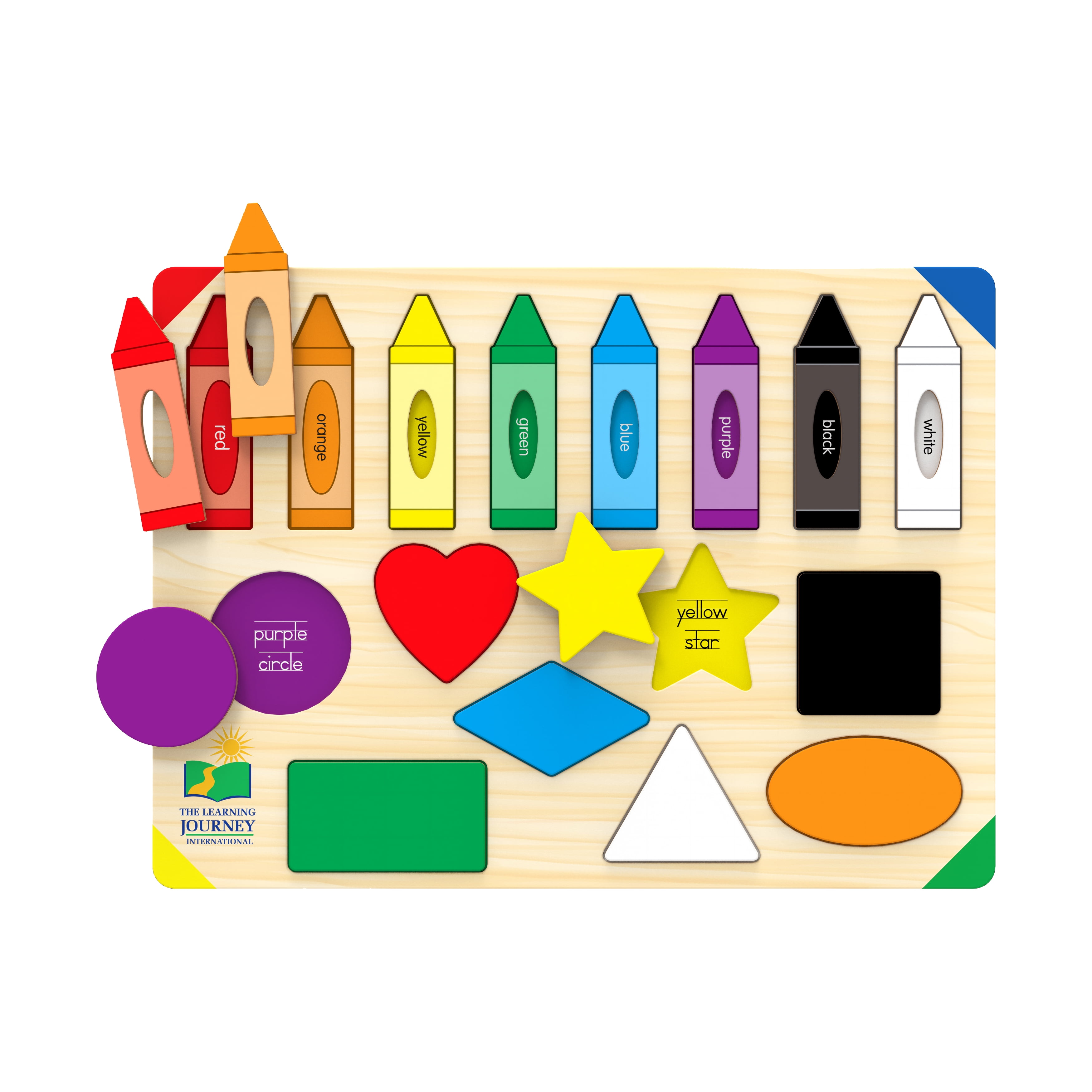 The Learning Journey Lift and Learn Colors and Shapes