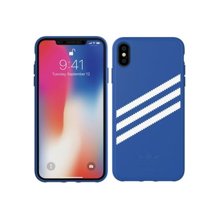 Adidas Polycarbonate Case for Apple iPhone XS Max - Collegiate Royal (Best Price Adidas Gazelle Trainers)