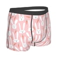 thumbnail image 2 of KLL Cute Rabbit Carrot Men's Cotton Boxer Briefs Underwear-XX-Large, 2 of 8