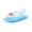 Blue, variant on Quealent Jelly Shoes for Girls, Children's Fishermen Sandals, Princess Birthday Toddler Glitter Sandals Pink for Size 11.5