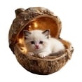 thumbnail image 2 of Adorno de Animales del Bosque Decoración para el árbol de Navidad, diseño caprichoso, material acrílico duradero, aporta un toque festivo para las fiestas, 8 cm, 2 of 6