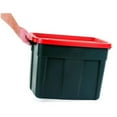 thumbnail image 2 of Rubbermaid 18 Gallon Roughneck Holiday Tote, 2 of 3