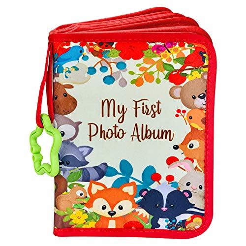 Toddlebee Baby Photo Album Soft Baby Book First Year Baby Photo Book My First Book