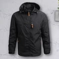 thumbnail image 3 of Abrigo Abrigo de hombre Senderismo Camping Ropa deportiva Térmica Exterior Outwears Primavera Otoño Chaqueta Kuymtek Negro T 3EG para Hombre, 3 of 5