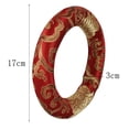 thumbnail image 3 of Almohada Del Cojín para cuenco Tibetano Del Budismo para Meditación rojo, 170x170x30mm, 3 of 8