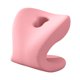 thumbnail image 2 of Reposacabezas para silla de oficina con soporte para el cuello para hombres y mujeres, almohada transpirable para la hora del almuerzo. Rosa, 2 of 9