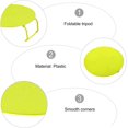 thumbnail image 4 of 2pcs Microwave Steamer Rack Plastic Microwave Plate Stacker Round Plastic Baking Oven Tray Grill Rack for Bacon Frozen Snacks Cooking Supplies Green, 4 of 8