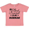 thumbnail image 3 of Inktastic My Best Friend is My Mawmaw with Hearts Boys or Girls Baby T-Shirt, 3 of 5