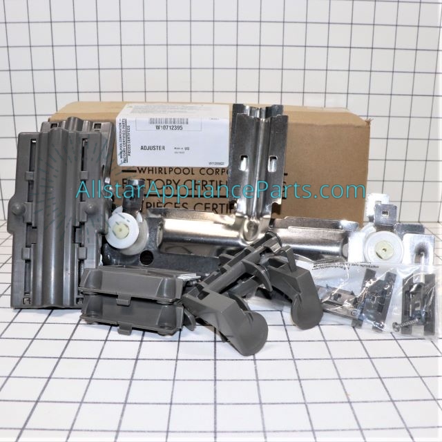 Whirlpool Dishwasher Upper Rack Adjuster Kit W10712395