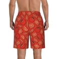 thumbnail image 3 of Naloa Tomatoes Men's Beach Shorts, Surfing shorts, Swim trunks, Quick Dry Swim Trunks for Surfing Beach Fun - Medium, 3 of 9