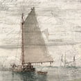 thumbnail image 2 of Kimberly, Allen 20x20 Gold Ornate Wood Framed with Double Matting Museum Art Print Titled - Sailing 2, 2 of 4