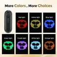 thumbnail image 2 of Red Light Therapy for Face, LED Face Mask Light Therapy with Rechargeable Remote for Acne, Wrinkles, Skin Rejuvenation, Portable Facial Skin Care Mask with Timing Function - Home Use 96 LED Beads, 2 of 11