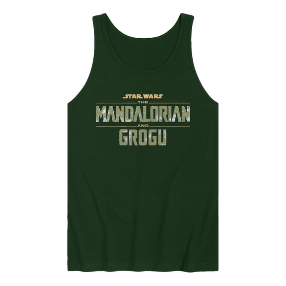 The Mandalorian And Grogu - Logo Grit - Men's Sleeveless Graphic Tank