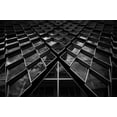 thumbnail image 2 of Van De, Jeroen 18x13 Black Ornate Wood Framed with Double Matting Museum Art Print Titled - Diamond Windows, 2 of 4