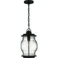 thumbnail image 2 of Quoizel Luther 1-Light Earth Black Outdoor Hanging Lantern, 2 of 6