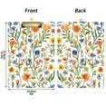 thumbnail image 5 of FORMRS Acrylic Clipboard with Low Profile Clip Standard A4 Letter Size, 12.5" x 9", Watercolor Wildflowers Pattern, 5 of 8