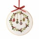 thumbnail image 5 of Bewildely Kit de inicio de punto de bordado de Navidad DIY aro de tela de patrón de Navidad hecho a mano Type1 NO1, 5 of 6