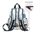 thumbnail image 6 of ALAZA Cute Bear Sleeping on Moon School Backpack Small Bookbag Mini Bags, 6 of 6